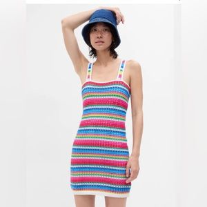 NWT Gap Crotchet Mini Dress - Size L